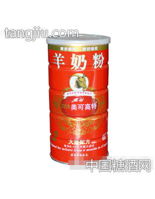 美可高特大婴配方羊奶粉600g（升级配方）
