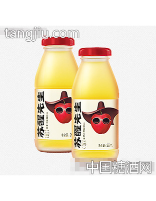 260mL苏醒先生苹果汁发酵饮品蒙砂瓶
