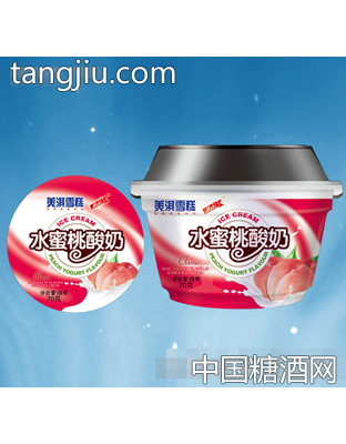 美淇杯装类—水蜜桃酸奶杯