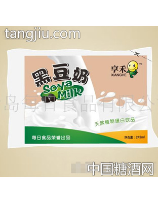 享禾黑豆奶242ml