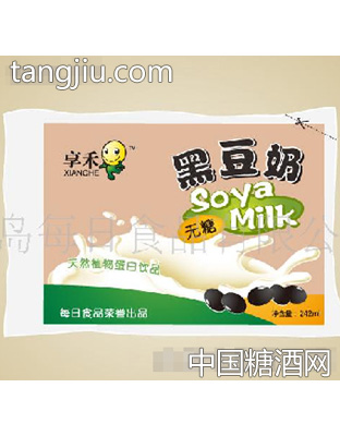 营养黑豆奶