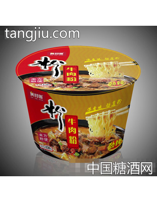 美时园牛肉粉方便米线