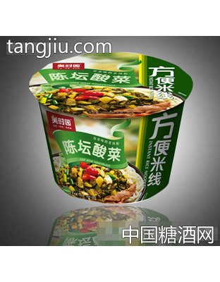 陈坛酸菜方便米线桶装