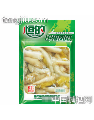 恒的山椒凤爪70克