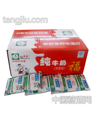 濛磊纯牛奶红箱装