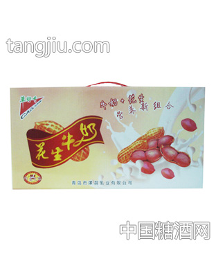 草留香花生牛奶箱装