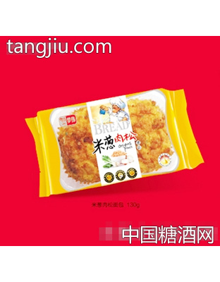 梦伟米葱肉松面包
