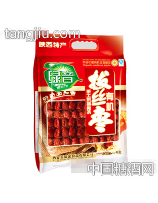 绿音有机拔丝枣1000g