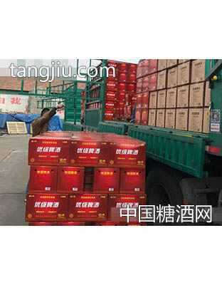 美国保罗啤酒发往福建