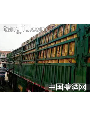 美国保罗啤酒500ml瓶装装车现场