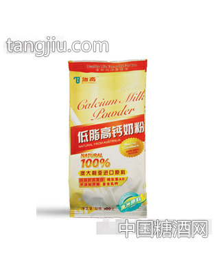 迈高低脂高钙奶粉400g