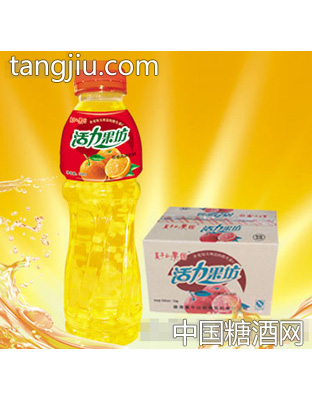 活力果坊甜橙风味饮料500ml