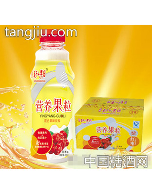 营养果粒红枣味500ml