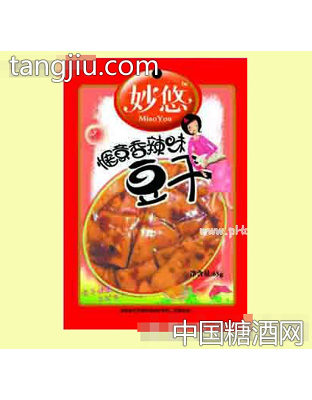 妙悠惬意香辣味豆干65g