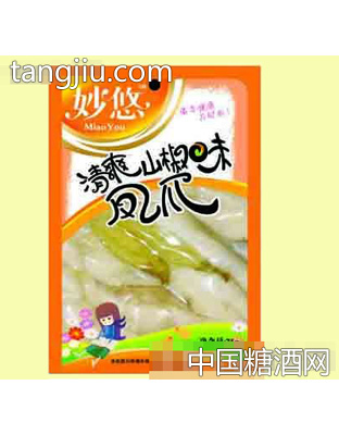 妙悠清爽山椒味凤爪75g