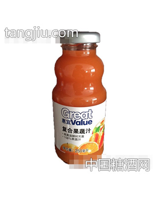 惠宜复合果蔬汁250ml