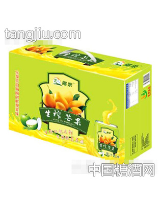 椰栗生榨芒果果汁饮料