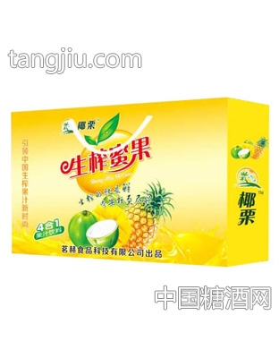 椰栗生榨蜜果果汁饮料