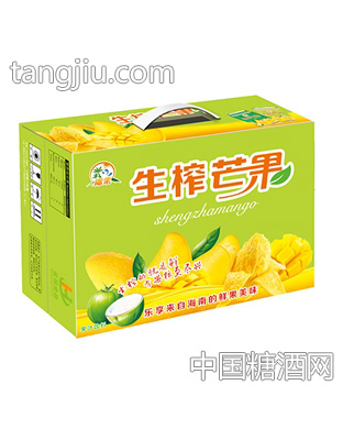椰栗生榨芒果汁饮料手提