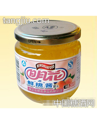 280g瓶装鲜桃酱
