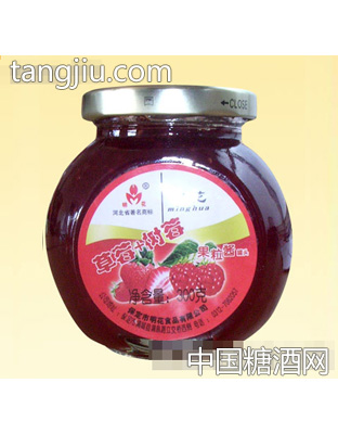 300g草莓+树莓复合果酱