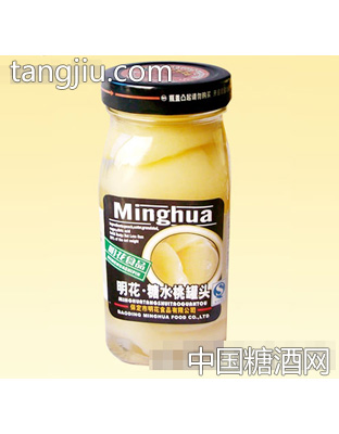 500g糖水桃罐头