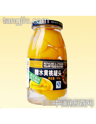 610g糖水黄桃罐头