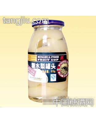 610g糖水梨罐头