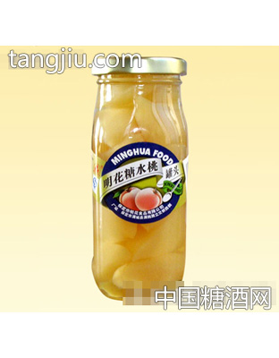 280g糖水桃罐头