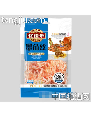 忆佳乐墨鱼丝50g