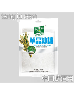 忆佳乐单晶冰糖200g
