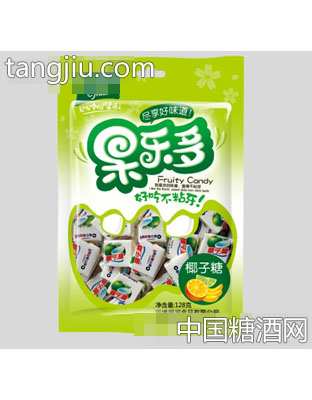 忆佳乐果乐多椰子糖128g