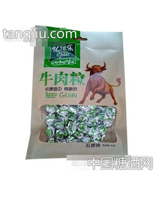 忆佳乐牛肉粒五香味袋装88克