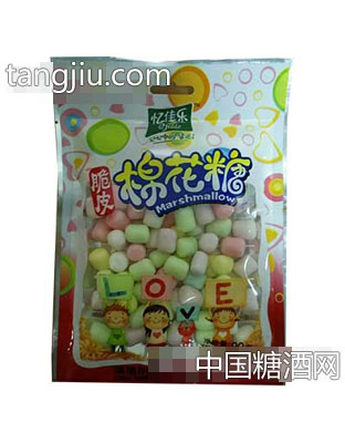 忆佳乐脆皮棉花糖苹果味90克