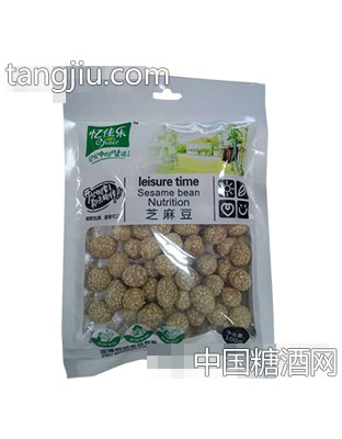 忆佳乐芝麻豆100g