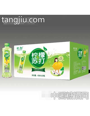 妙郎柠檬苏打饮料400mlX24瓶