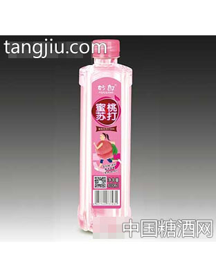 妙郎蜜桃苏打饮料400ml