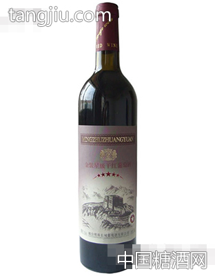 明珠金装五干红葡萄酒