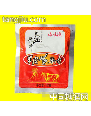 带皮黄牛肉