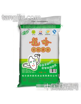龙哈长粒香米10kg
