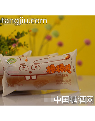 奶吉尔棒棒兔面包100g