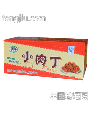 经纬小肉丁饼干箱装