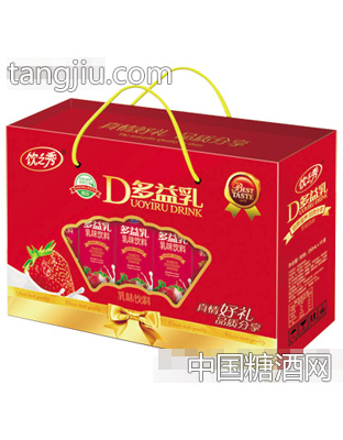 饮之秀多益乳乳味饮料手提礼盒