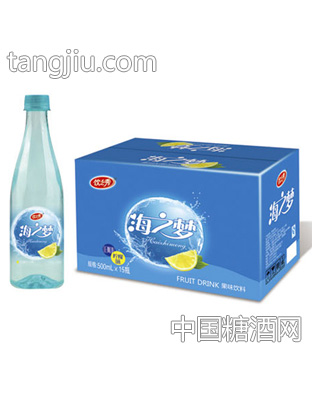 海之梦柠檬味饮料500mlx15瓶