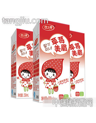 饮之秀草莓美眉250ml