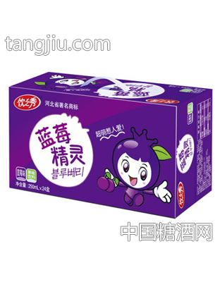 饮之秀蓝莓精灵250mlx24盒