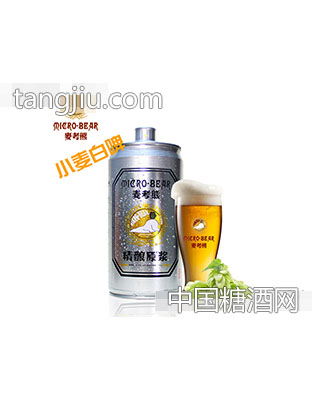 麦考熊精酿原浆白啤2L