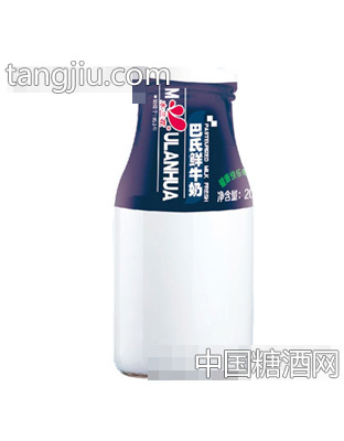 木兰花巴氏鲜牛奶200g