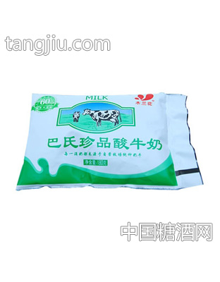 木兰花巴氏珍品酸牛奶160g