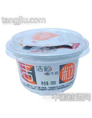 木兰花活粒酸牛奶180g